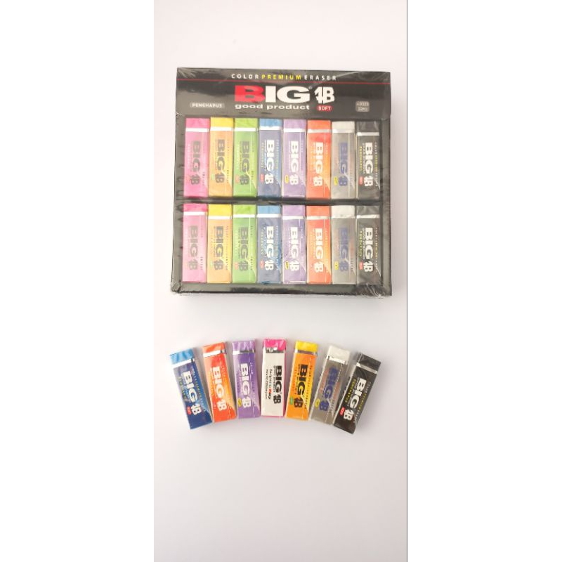 

Stip Penghapus Pensil BIG Warna-Warni