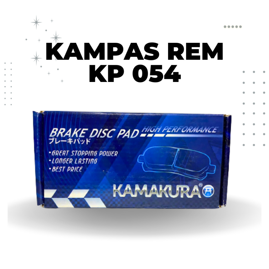 Kampas Rem Depan Mobil Toyota kijang inova Kp054 kamakura