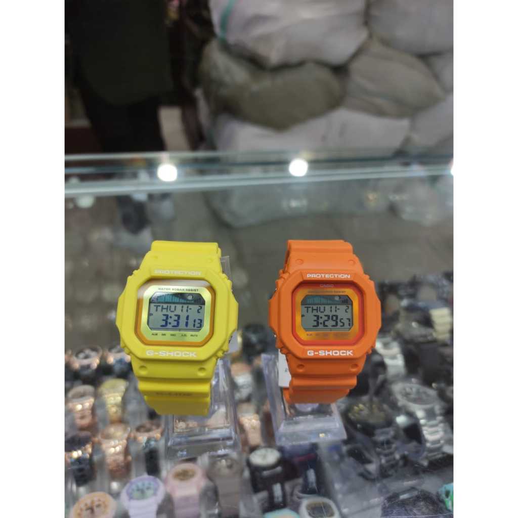 G-Shock GShock GLX-5600RT GLX-5600 GLX5600RT Orange Kuning Original