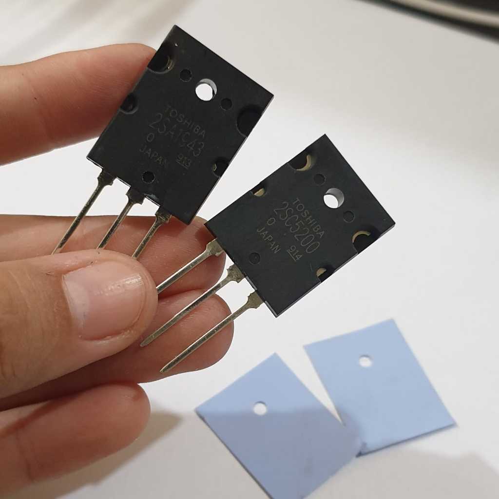 transistor a1943/c5200  original ,1943/5200 original LOT 913 914 + KARET 5200