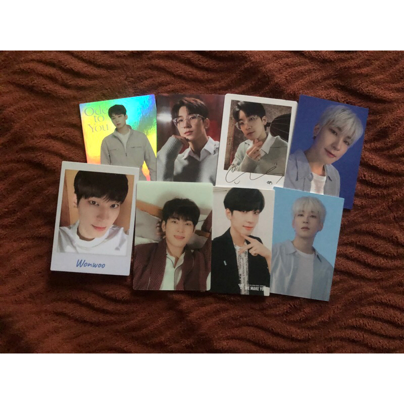 OFFICIAL SEVENTEEN WONWOO TC WE MAKE YOU POWER OF LOVE HANABI DIAMOND EDGE ODE TO YOU SEVENTEEN CAFE