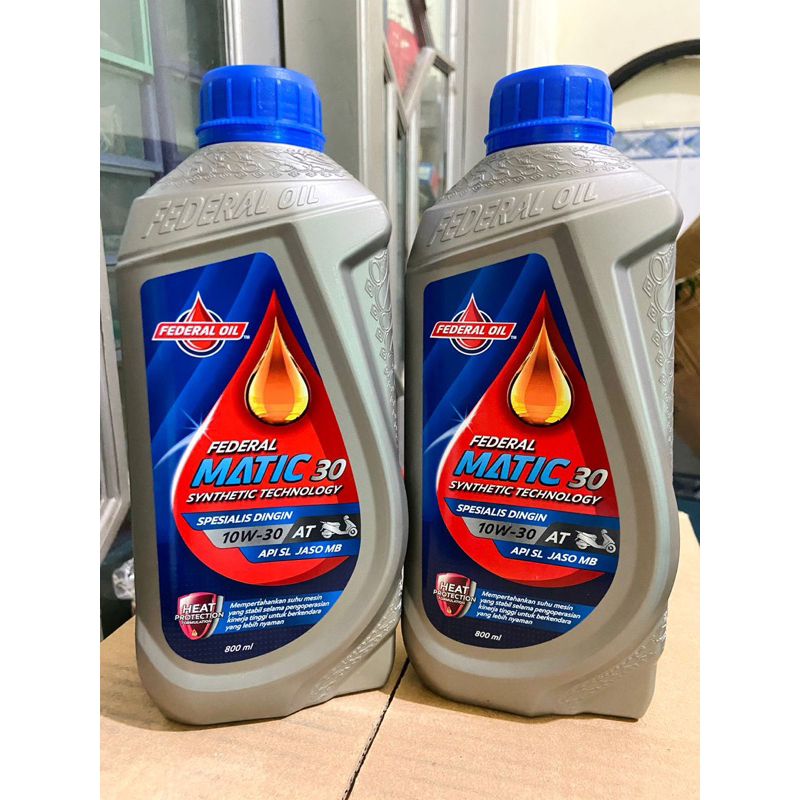 oli federal matic 30 synthetic technology federal matik 30 flick 30 oli motor matic federal original