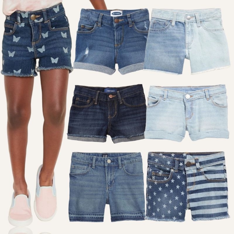 Celana Pendek Jeans Anak Perempuan Old Navy