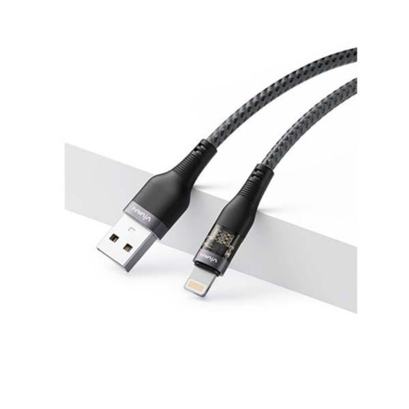 KABEL DATA VIVAN EXPLORE-AL 66W TYPE LIGHTNING SUPER FAST - BLACK