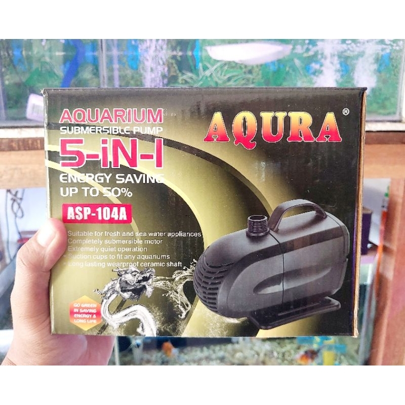 aqura asp104a pompa filter power head akuarium kolam