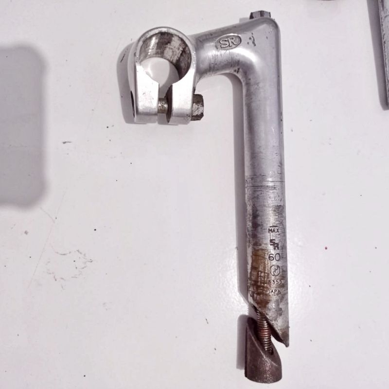 stem SR JAPAN sepeda balap jadul vintage commuter Bekas Ori copotan