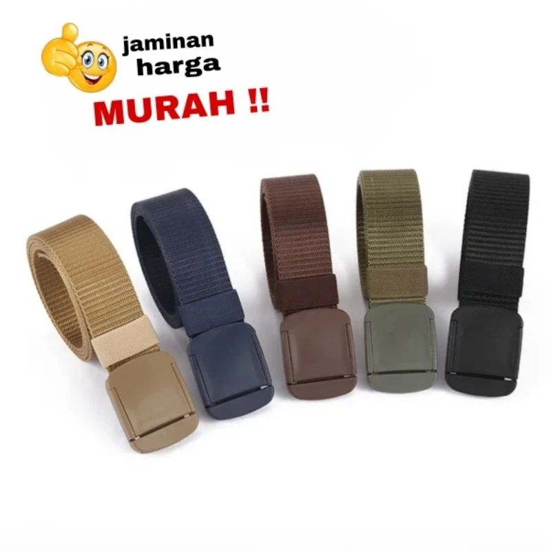 ikat pinggang nilon/ikat pinggang kanvas nilon/ikat pinggang kain nilon.