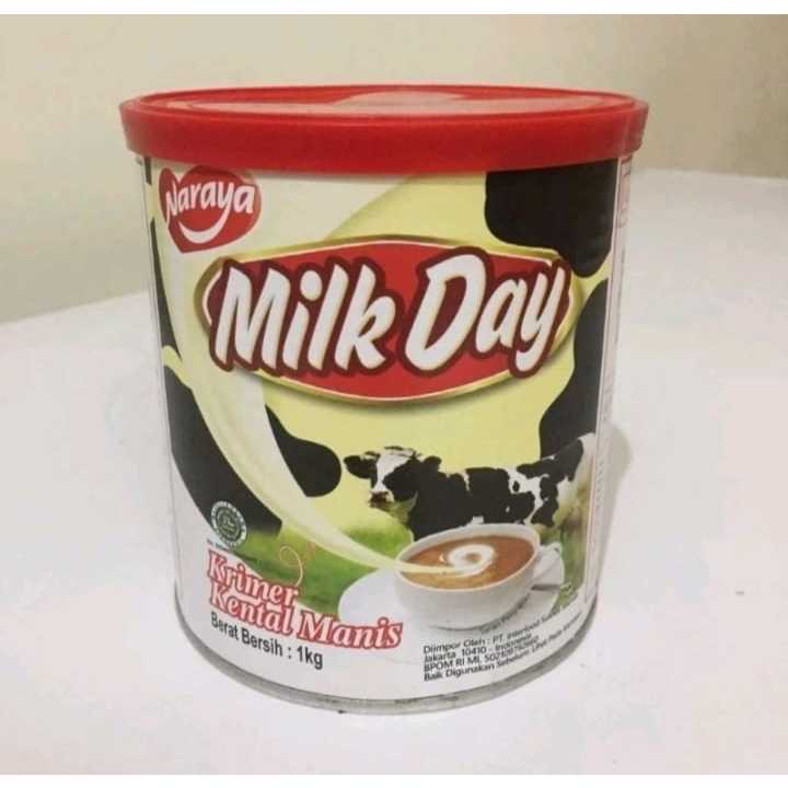 Susu Kental Manis Naraya Milk Day 1kg-1 dus isi 24pcs