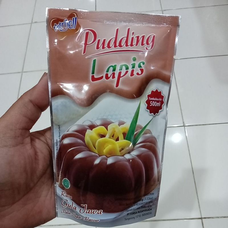 

Mahbubah - Nutrijell 100 g Puding Bubuk dengan Santan Rasa Gula Jawa