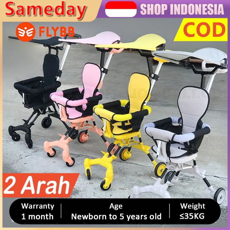 0FLYBB Magic Stroller Baby 2 Way Travel Lightweight Foldable New Color /kerata bayi