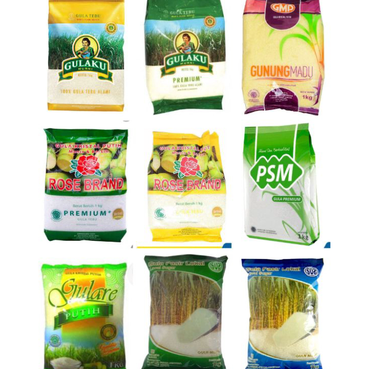 

♪↔✴❆ GULA PREMIUM KEMASAN 1 KG