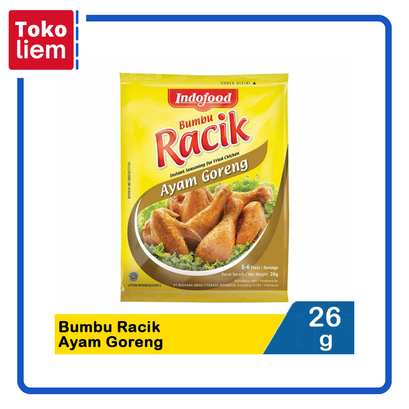 

Indofood Bumbu Racik Ayam Goreng 26G