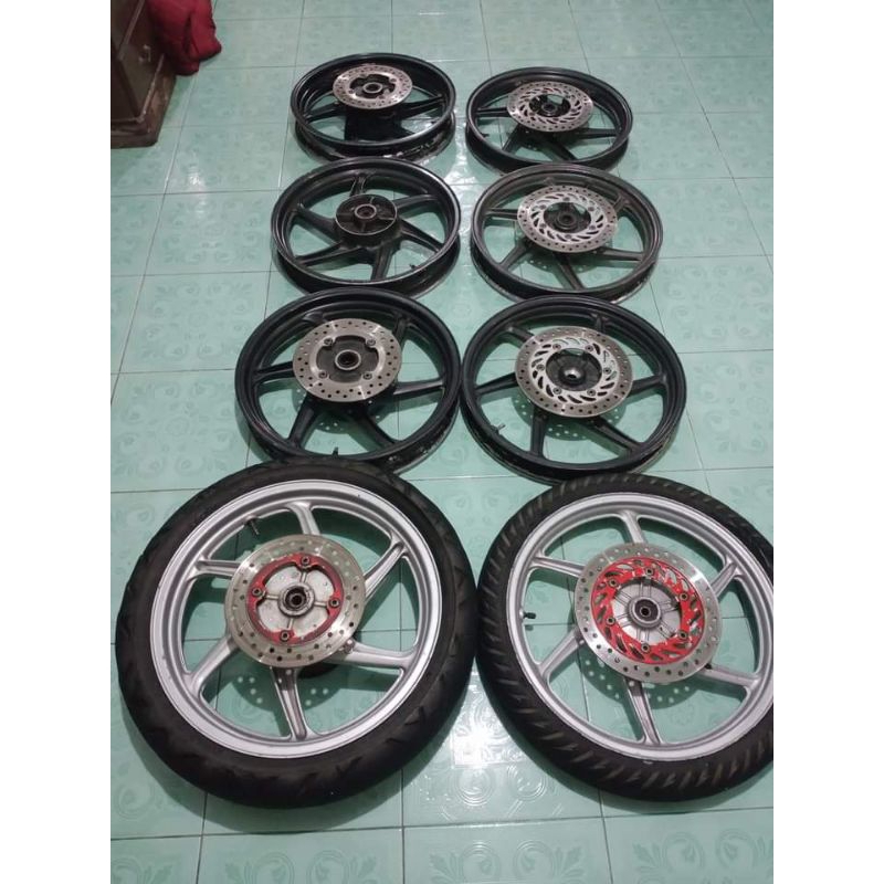 velg original honda ferza pnp tiger 2000 / tiger lama