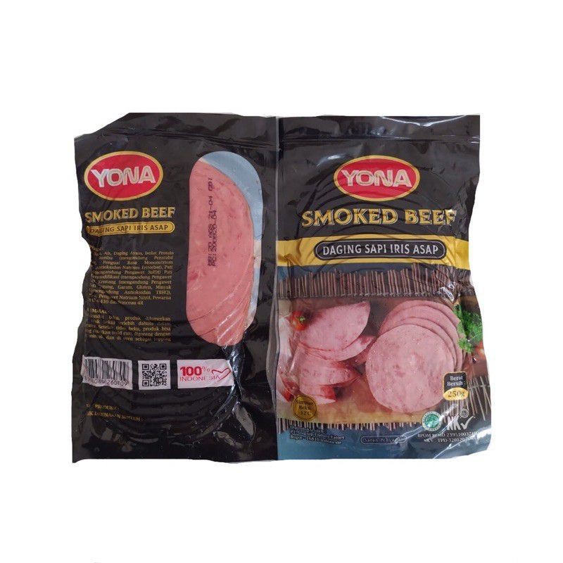 

Yona Smoked beef sapi 250 gr