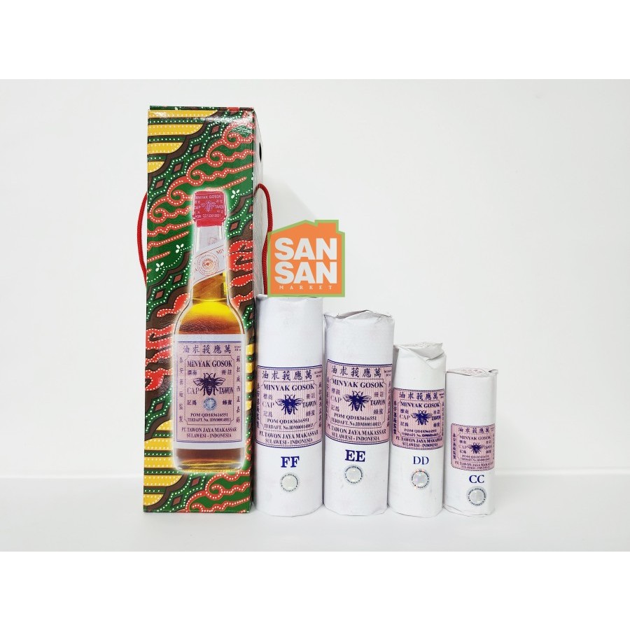 Minyak Gosok Cap TAWON GG 330 ml Asli Makassar