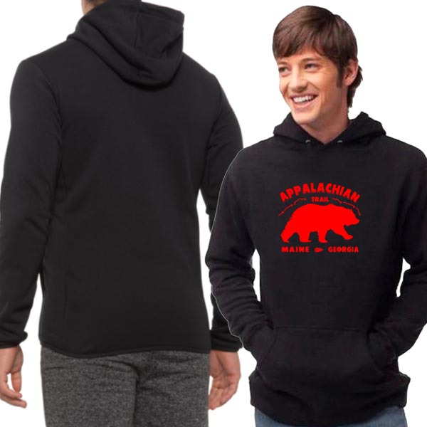 Jaket Hoodie Appalachian Trail Mountains Hiking Hiker Maine Georgia Hoodie Jumper Bahan Cotton Fleec
