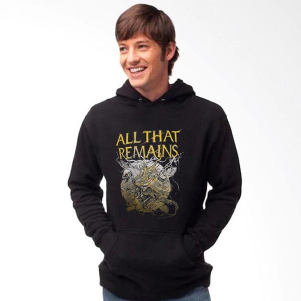 Jaket Hoodie All That Remains Hoodie Jumper Bahan Cotton Fleece