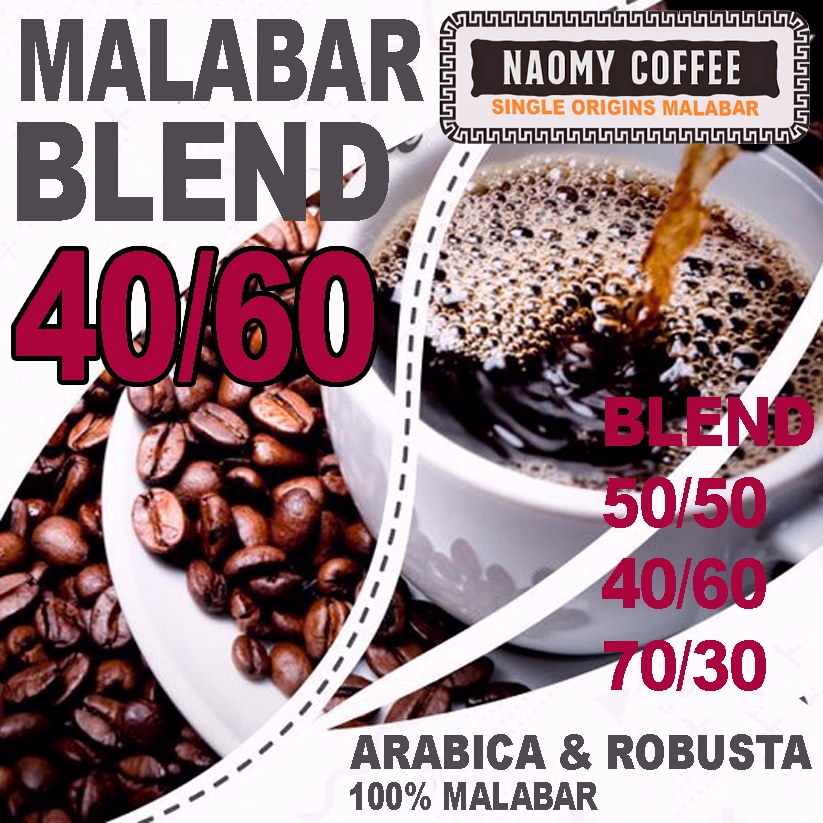 

HOUSE BLEND SINGLE ORIGIN MALABAR KOPI ROBUSTA ARABIKA 50/50 40/60 DAN 70/30