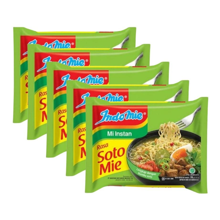 

Buruan Beli Indomie Mie Instan Soto Mie 5 x 70 gr