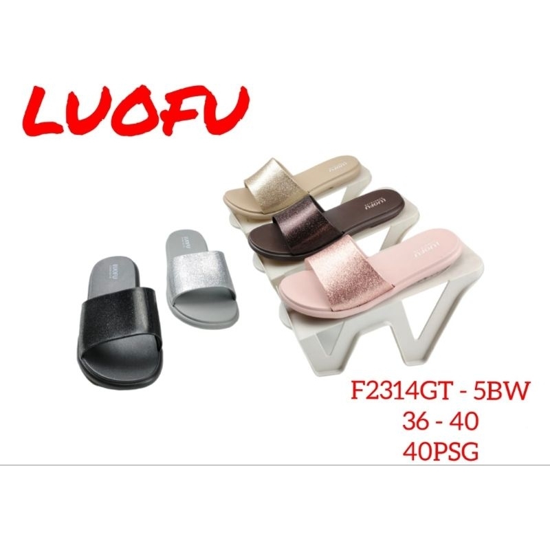 LUOFU 2314 GT 5BW SANDAL SELOP WANITA/ SENDAL KOKOP CEWEK