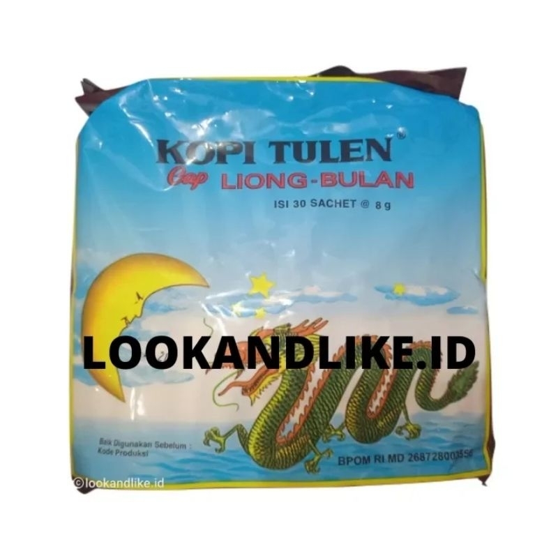 

Kopi LIONG BULAN TANPA Gula Isi 8 Gram X 30 Sachet (LIONG MINI)