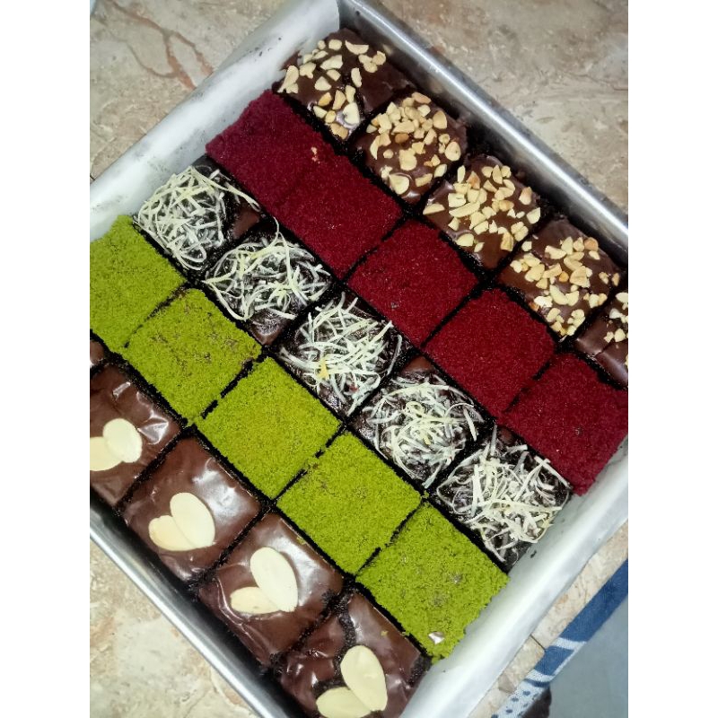 

Fudgie Brownies premium Mix Toping