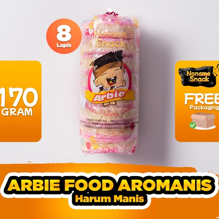 

➫✬✵ NoName Snack - Rambut Nenek Arbie Food Aromanis Harum Manis Grosir 170Gr