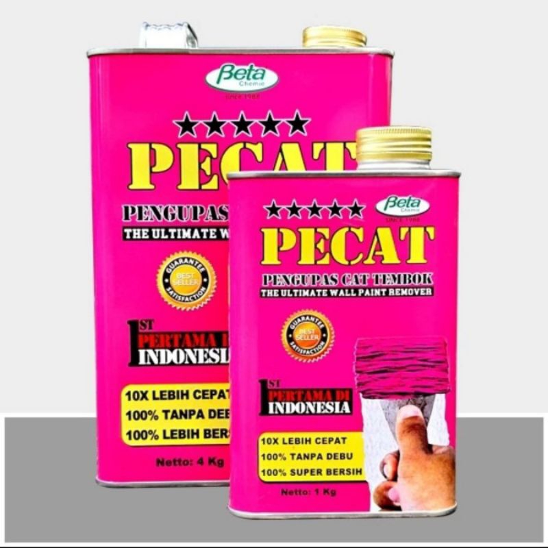 Pecat perontok cat tembok 1kg