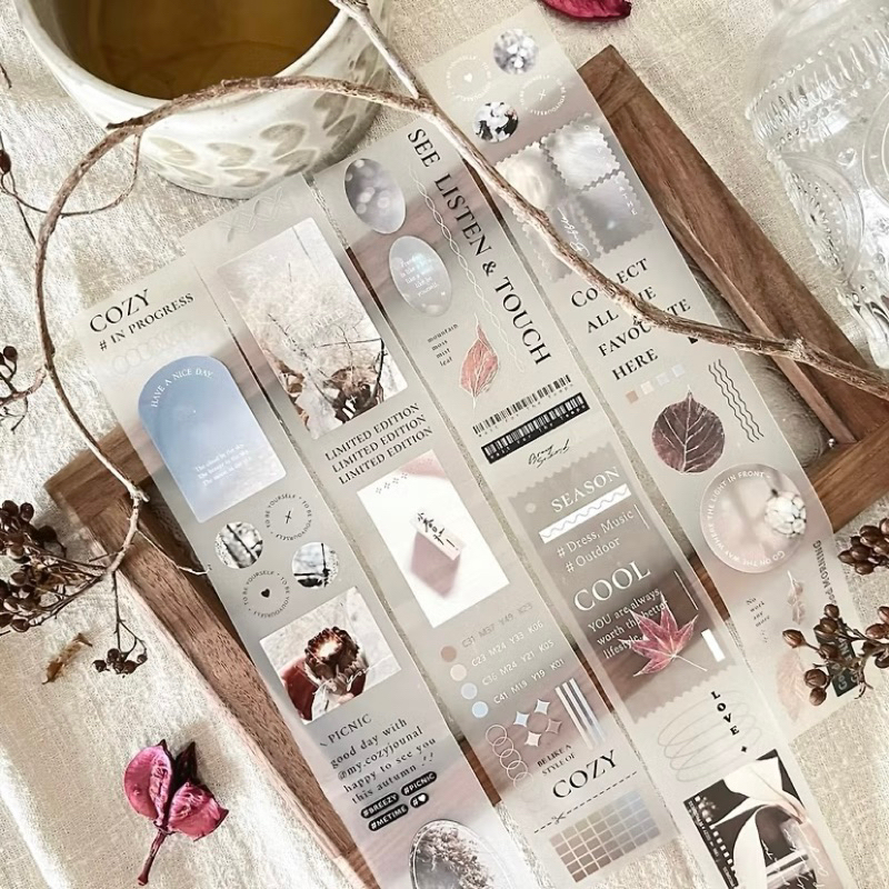 

Breezy Studio Cozy # in progress PET Tape and Sticker Roll