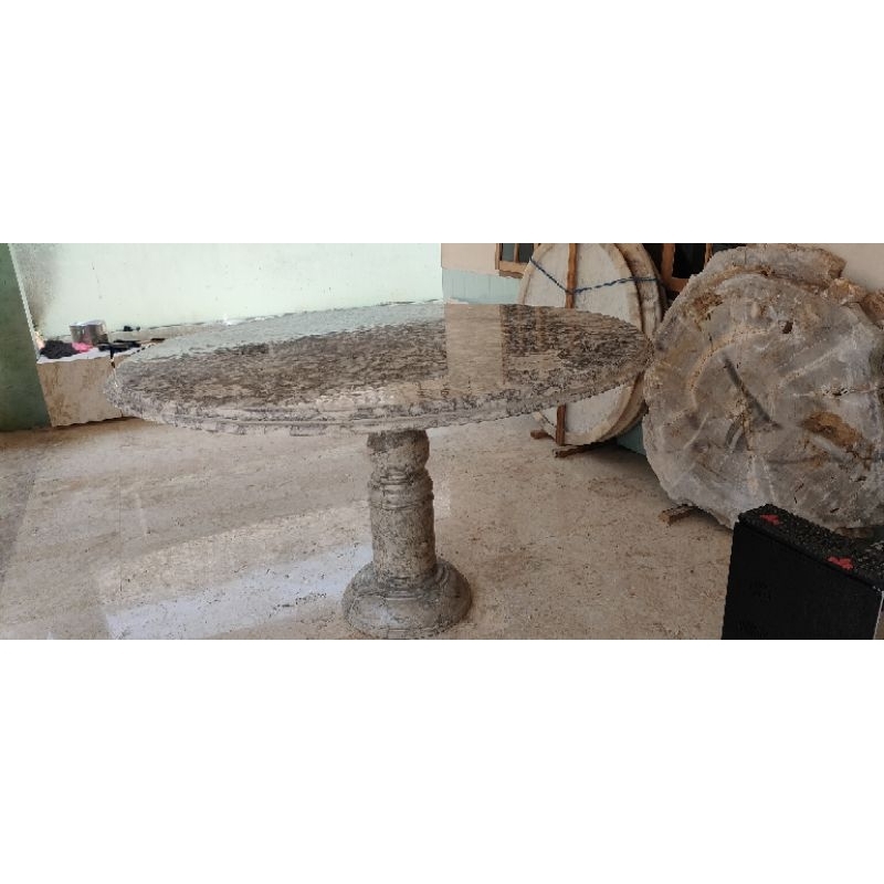 Meja makan marmer doreng meja makan marmer murah meja makan bulat meja bulat murah meja bundar murah
