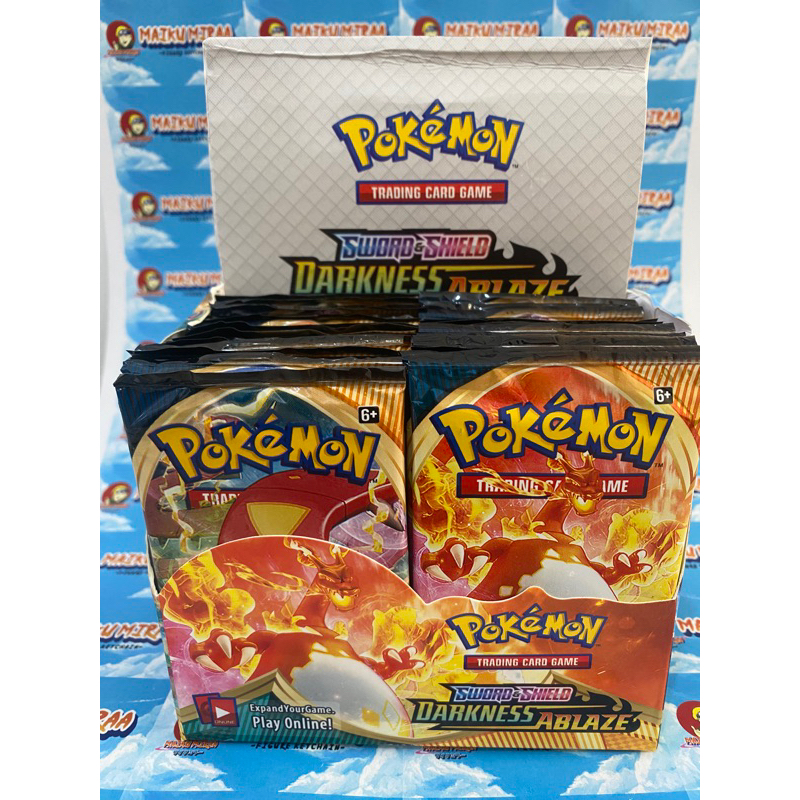 Kartu Pokemon Booster Sword and Shield Darkness Ablaze