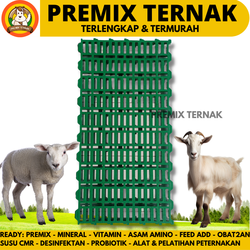 SLAT KANDANG PLASTIK 50 X 100 1PCS - Alas Kandang Lantai Kandang Kambing Domba Babi