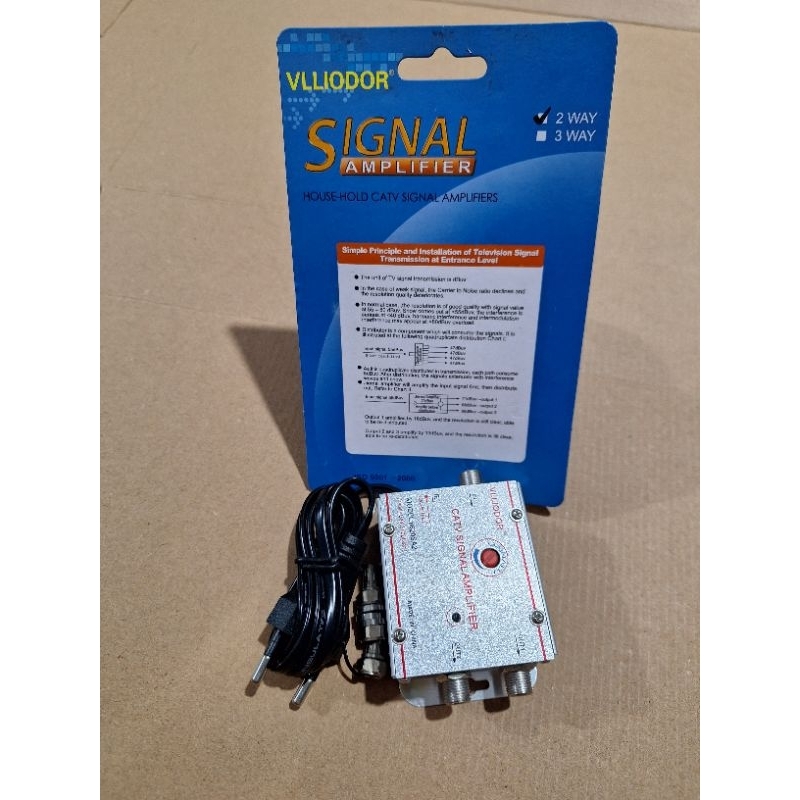 SIGNAL AMPLIFIER/BOOSTER PENGUAT SIGNAL 2 CABANG VLLIODOR