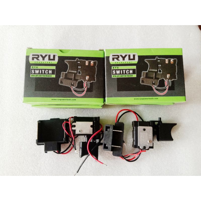 Saklar switch baterai bor cordless Ryu rcd 12v rci 20v