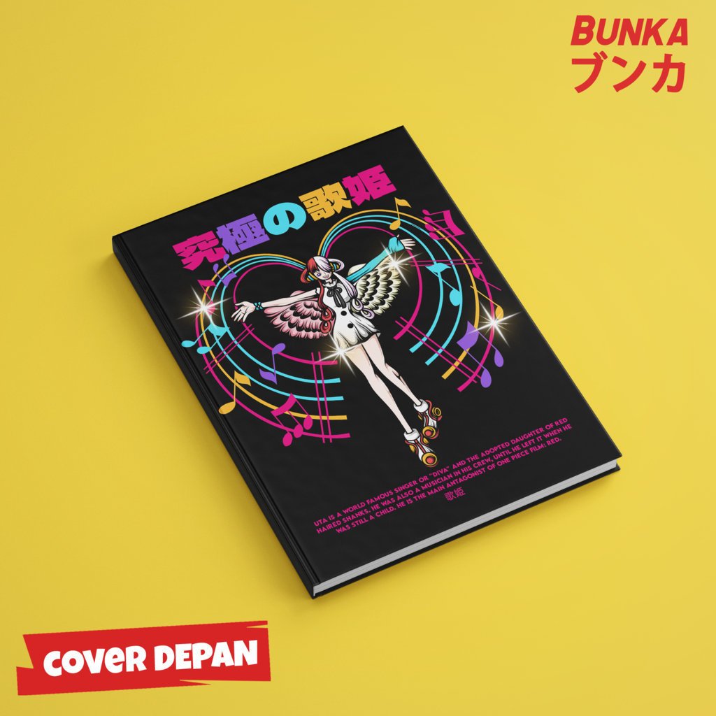 

Note Book Aesthetic Anime One Piece Uta Design Hardcover A5 Buku Tulis Catatan Notes Agenda Planner Jurnal vintage buku catatan story book kado anniversary valentine cowok cewek murah