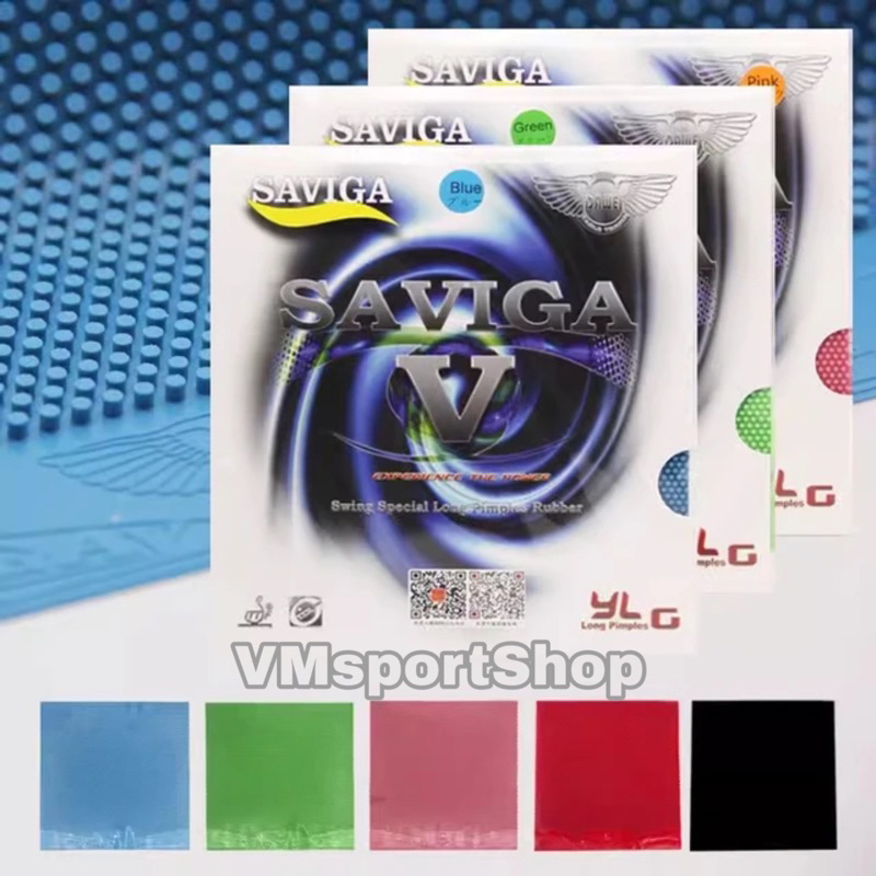 Dawei Saviga V OX - Karet Bintik Bet Pingpong