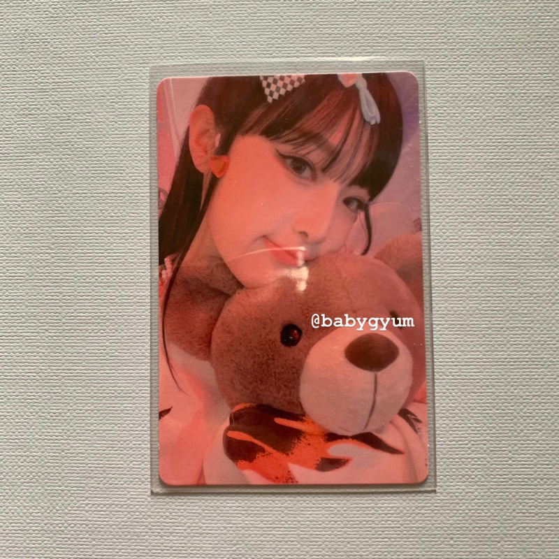 Yena Boneka Smartphone Photocard OFFICIAL