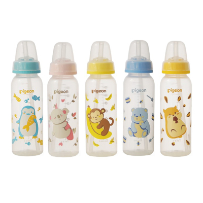 Pigeon Botol Dot With Straw ( Sedotan ) 240ml