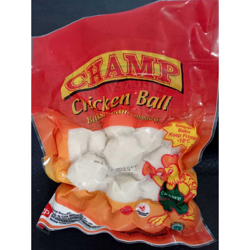 Champ Bakso Ayam 200 gram isi 20 butir