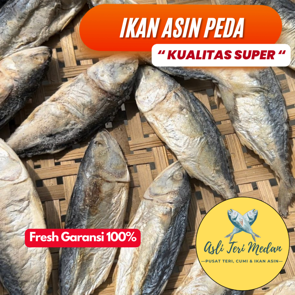 

Ikan Asin Peda / Ikan Asin Rebus Kembung 250 Gram