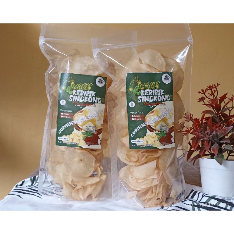 

Queen Keripik Singkong Nusantara Original Premium Quality