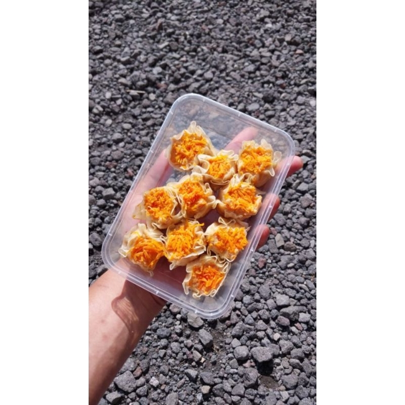 

Dimsum Ayam / Siomay Ayam / Gyoza / Lumpia Ayam Kulit Tahu Frozen Food Halal Premium isi 10 Pcs