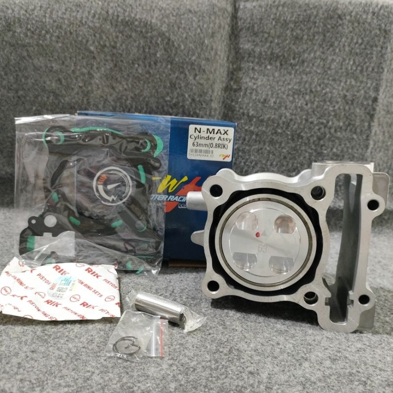 BLOK SEHER BORE UP 63MM TWH RACING BUAT MOTOR AEROX - LEXI - NMAX