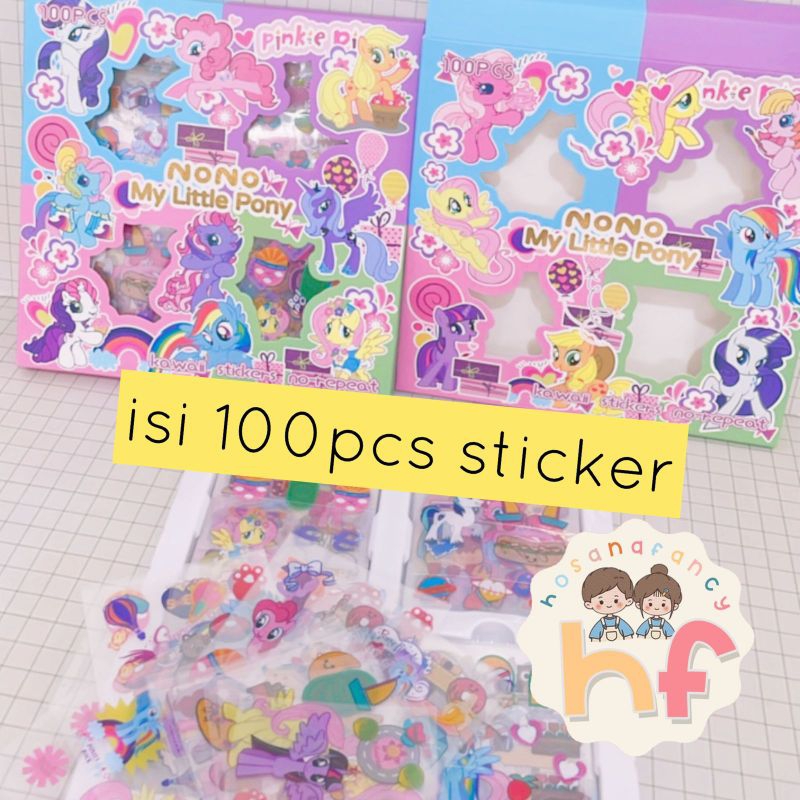

Sticker Rainbow Princess Little Pony --BA155