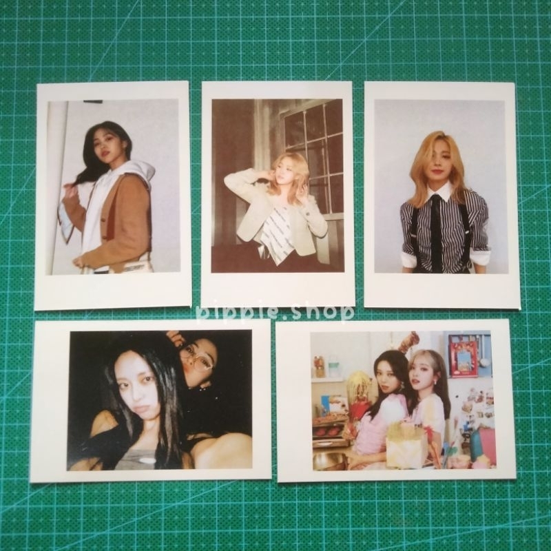 [UNOFFICIAL] POLAROID RYUJIN YUNA ITZY LIA YEJI CHAERYOUNG SET