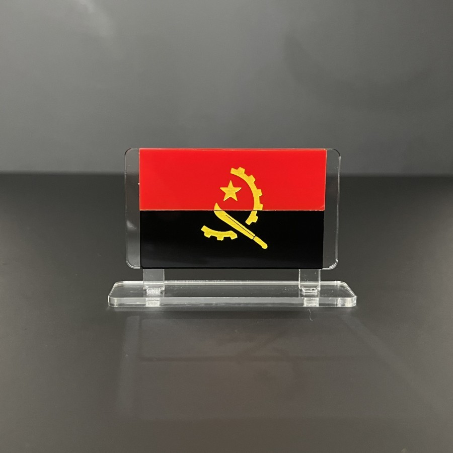 Bendera Meja Negara Angola Bendera Angola Timbul MURAH