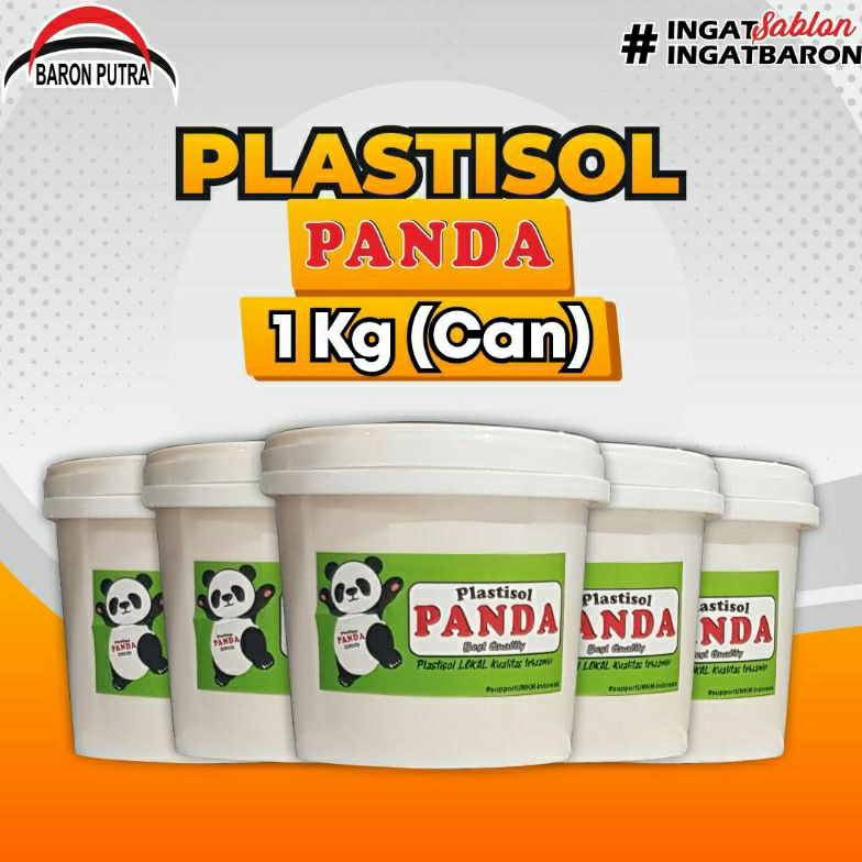 

Model baru PLASTISOL PANDA 1KG CAN GVP
