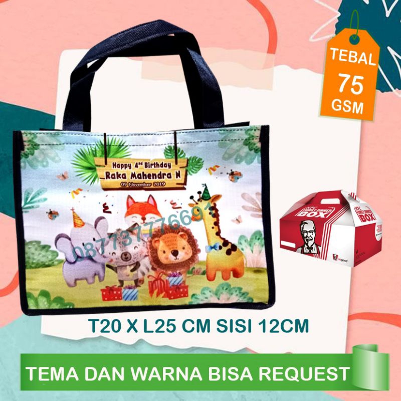 

Tas ultah cute animal/tas ultah cute safari zoo