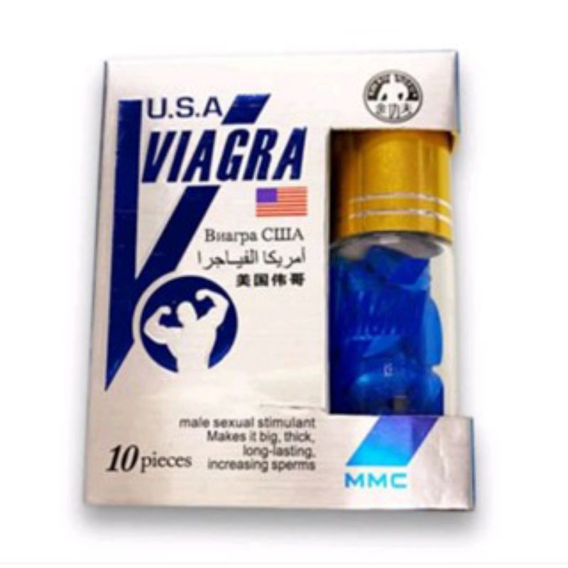 PROMO! V IAGRA MMC ORIGINAL PIL BIRU ASLIIMPORT USA OBAT KUAT PRIA DEWASA