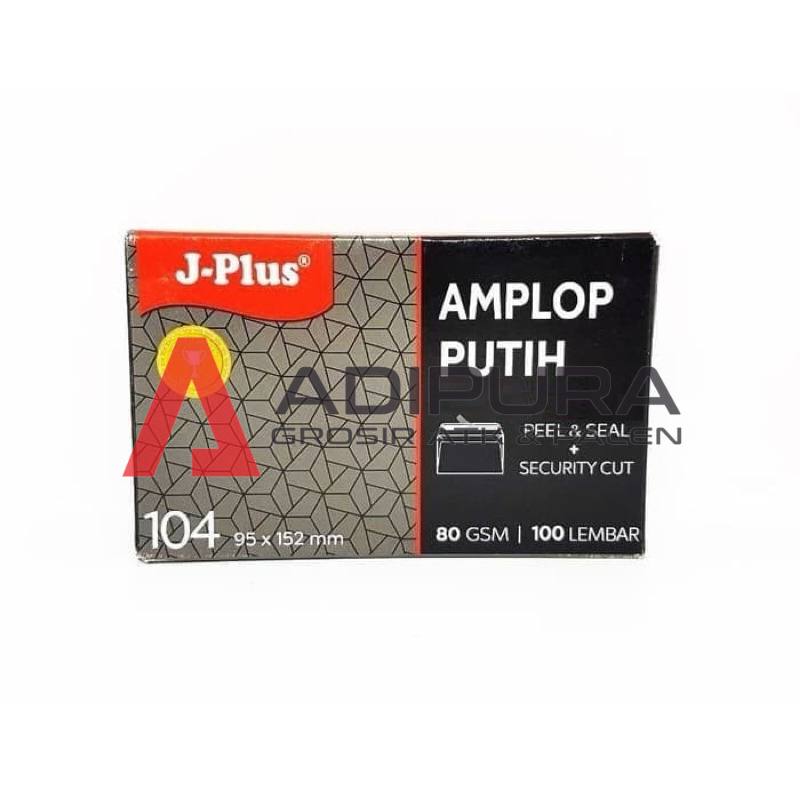 

(1 Pack) Amplop J PLUS 104 80 gr